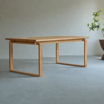 Nordic home rectangular dining table
