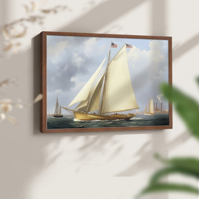 Nautical Series-CXII - Reproduction encadrée - Restickable