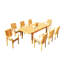 Caranas Outdoor 9 - Piece Teak Dining Set