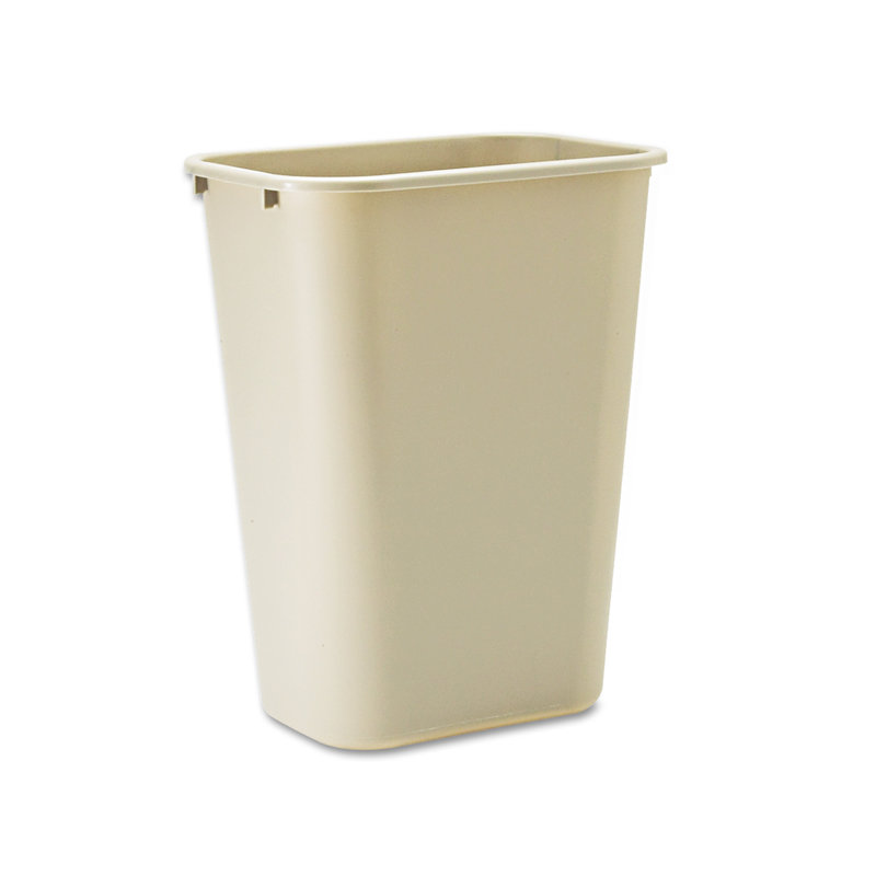 Poubelle 7 gallons, Beige, 10,31 gallons