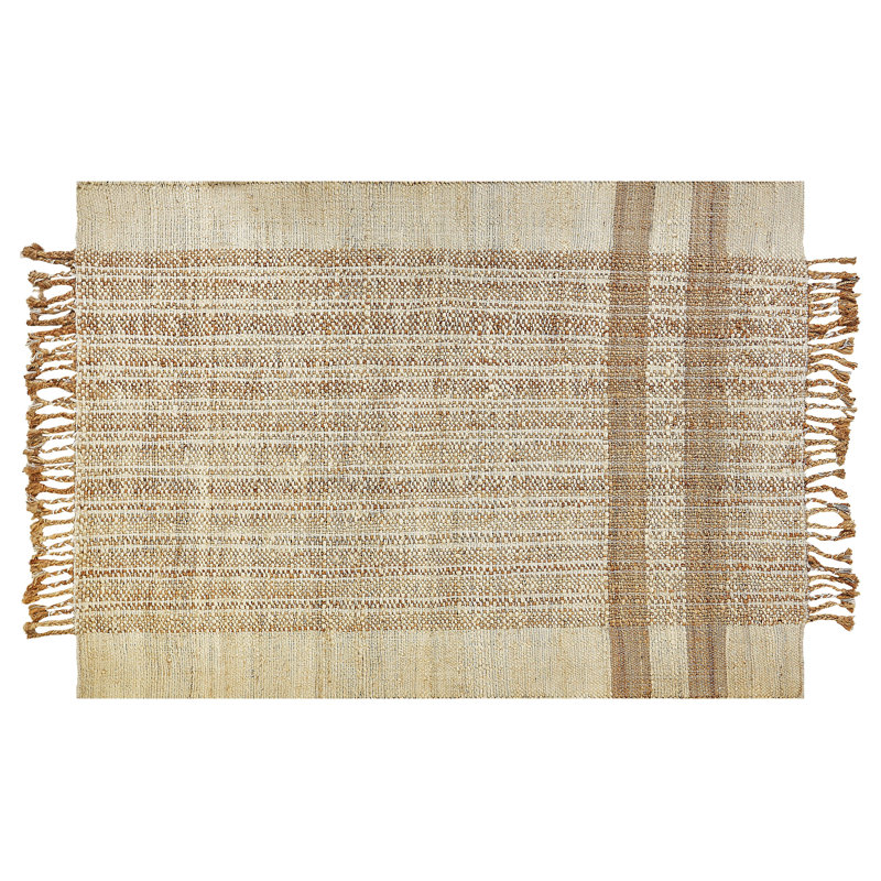 Mocksville Rectangle Striped Hand Woven Indoor / Outdoor Area Rug, Rectangle 140 x 200cm