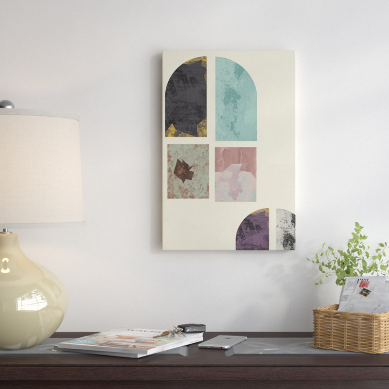 « old window », impression sur toile tendue, H 18 po x l 12 po x P 1,5 po, Pas de tapis, Toile tendue