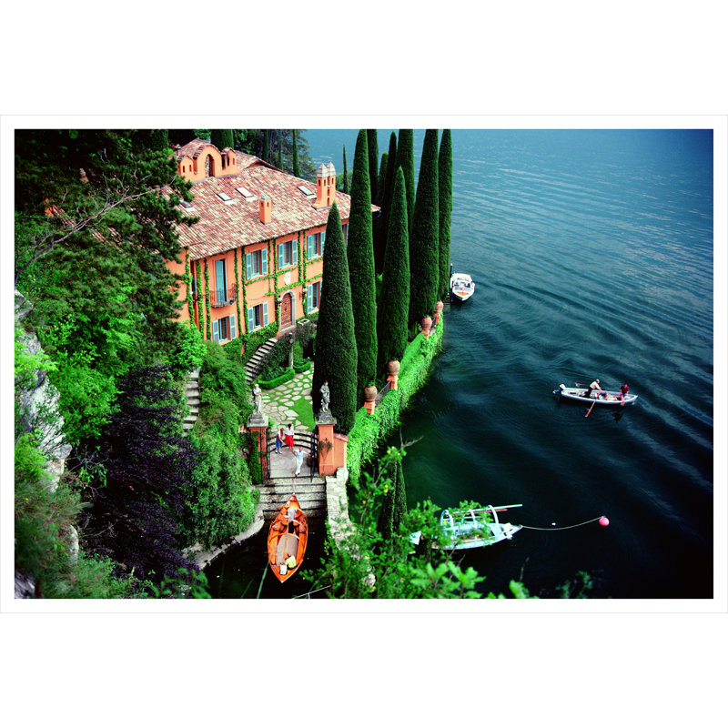 Giacomo Montegazza Print by Slim Aarons, Unframed, 32.5" H x 48.5" W x 0.1" D