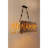 4 - Light Wood Dimmable Square / Rectangle Chandelier-690439930