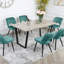 Asfand Metal Base Dining Table