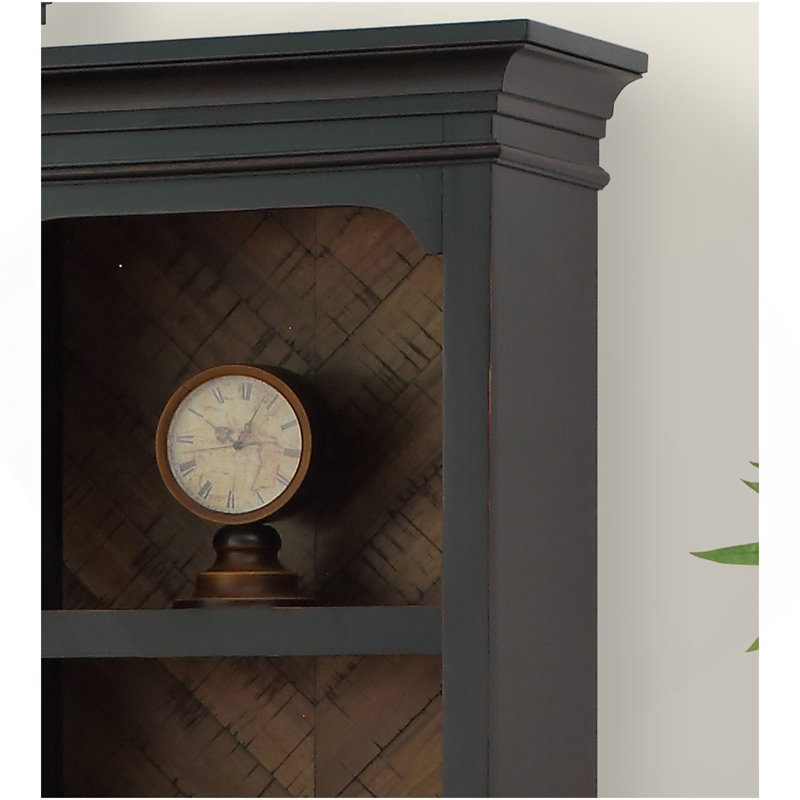 Armoire de droite, aucun assemblage requis, finition noire héritage