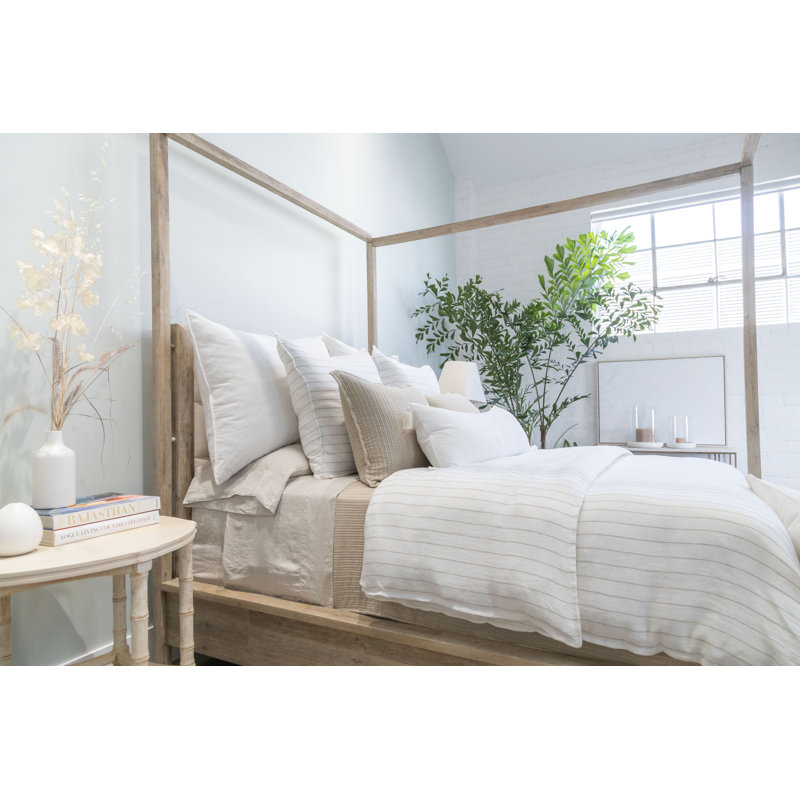Blake Linen Duvet Cover, Queen Duvet Cover