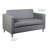 Faux Leather 50.1'' Reception Loveseat-59374693