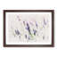 A Field Of Lavender Watercolour - Single Picture Frame Print on MDF-56740630-56740634