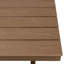 Demaryius Rectangular Metal Outdoor Bistro Table , 140cm cm W 79.5cm cm D