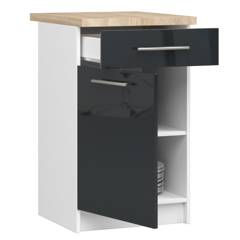 Oliwia Kitchen Base Unit, 85cm H x 50cm W x 46cm D