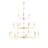 Nottaway Grande Gold Chandelier