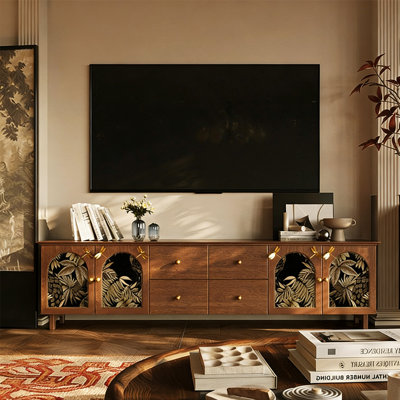 Meuble télé moderne de style rétro