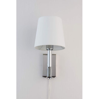 Pierron Iron LED Plug-in Swing Arm Sconce
