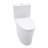 16.5" Comfort Height One-piece Toilet, 1.1/1.6 Gpf Dual Flush, Super Siphon Flushing, Easy Clean Glazed Surface Toilet-124572218