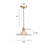 Deethya 1 - Light Gold Pendant