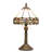14''H Tiffany Style Table Lamp Resin Base And Stained Glass Table Lamp-1159069973