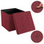 Ewaoluwa 38cm Wide Square Solid Colour Ottoman with Storage-1632627492