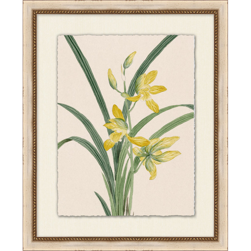 Prisma floral 14 - peinture encadrée