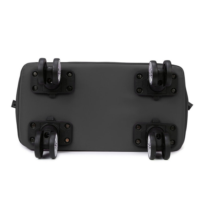 Valise légère pliable extensible à roulettes, Black
