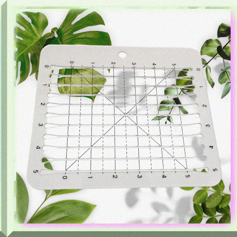 Shape Cut Ruler 5"x5" for Quilting