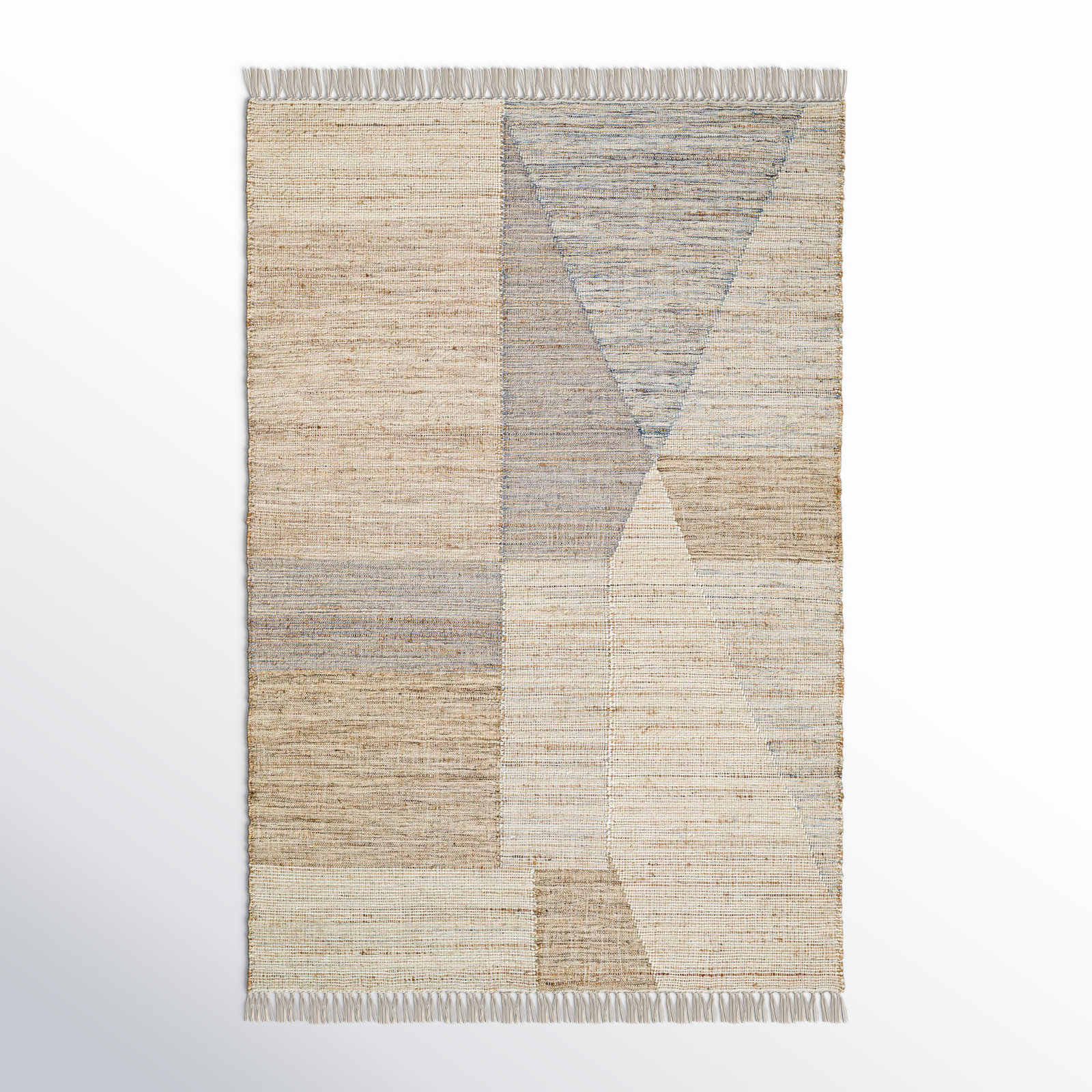 Flatweave Jute Francis Indoor Area Rug, Rectangle 7'9" x 9'9"