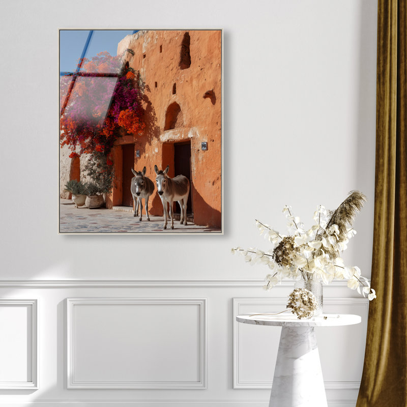 Morning Wait High-Gloss Frameless Acrylic Glass Wall Art Animals Print by Oliver Gal, Ready to Hang, 16 x 20, 46"H x 37"W