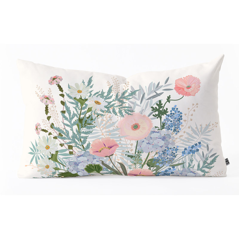 Floral Lumbar Pillow
