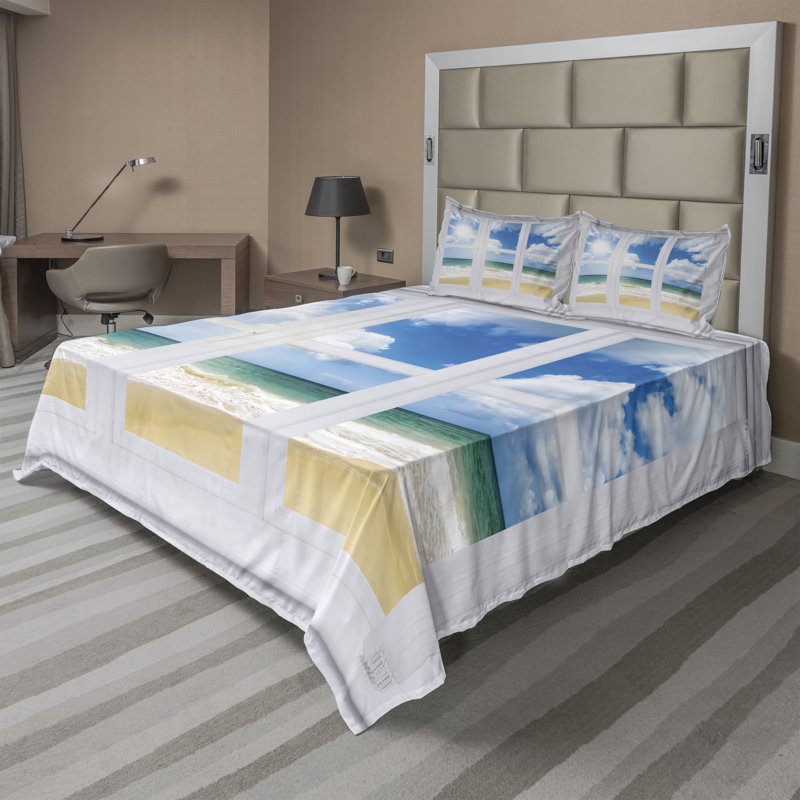Microfiber Sheet Set, Full Sheet Set + Fitted Sheet + 2 Pillowcases