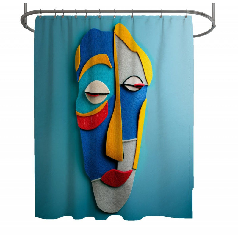 Rideau de douche Daxxon, H 73 po x l 70 po