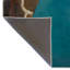 Tapis d'intérieur / extérieur bleu en polypropylène tissé à la machine salesin-352329264