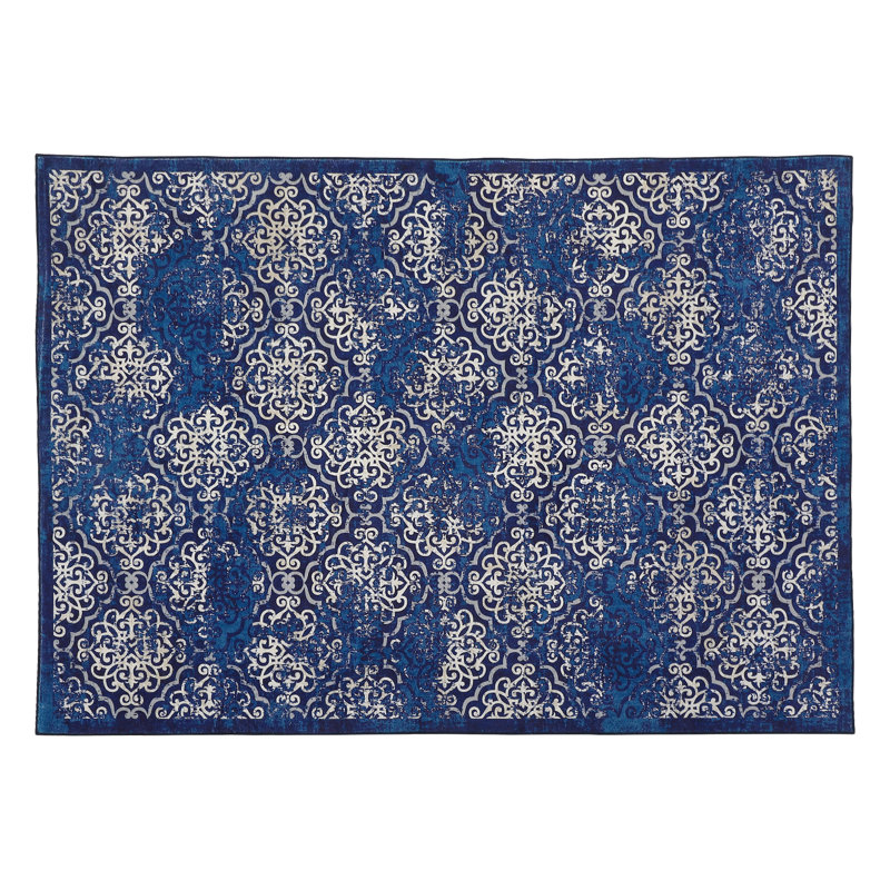 Tapis rectangulaire avec envers antidérapant Jozefa, Rectangle 9 pi x 12 pi