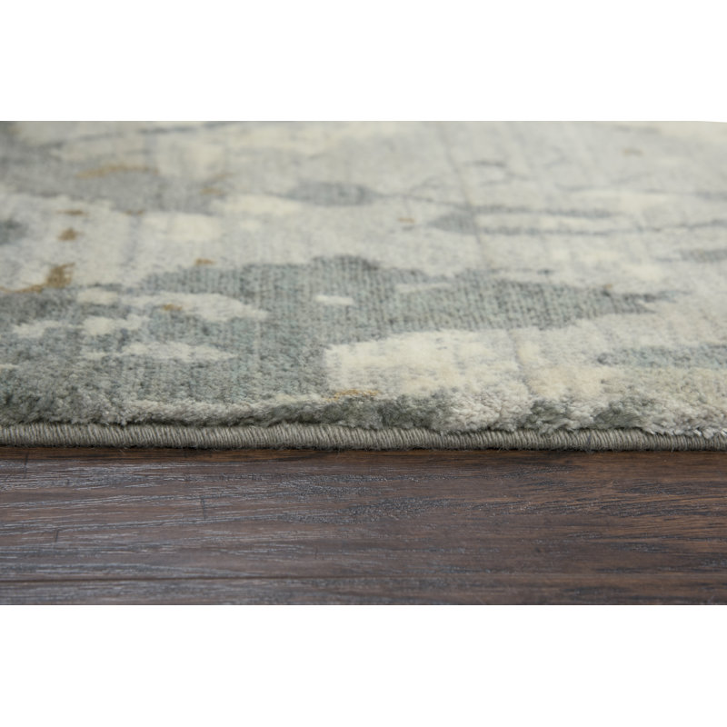 Wool Abstract Indoor Rug, Runner 2'6" x 8'