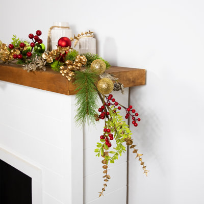 10'' in. Faux Garland