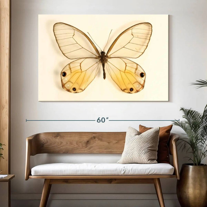 Butterfly Memento, 34" H x 51" W