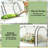 Stylish Flower Boxs,Elevated Plant Boxs,Raised Garden Bed, White-1384366143
