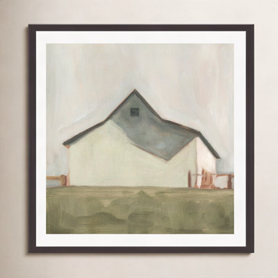Serene Barn V Painting by Emma Scarvey