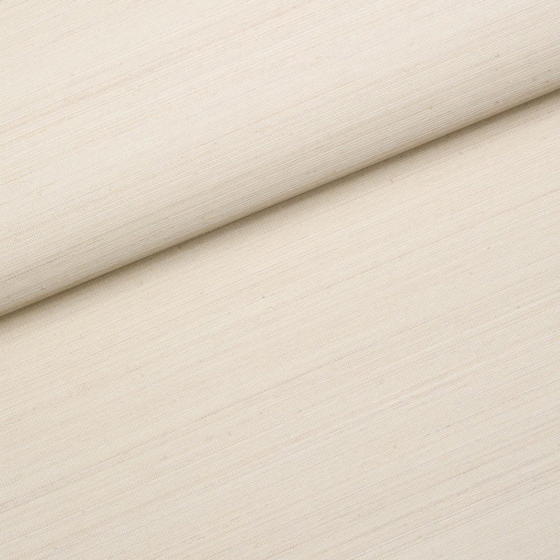Schumacher x Patterson Flynn Musa Abaca Wallpaper, Ivory