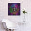 Luxe Metal Art 'Bitcoin Rainbow' By Cameron Gray M " Bitcoin Rainbow " by Cameron Grey-101651876
