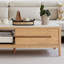 Table basse blanche et en pierre frittée Burlywood-109242769