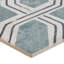 Alesso 8x8 Moroccan Matte Encaustic Look Porcelain Tile-1891140609