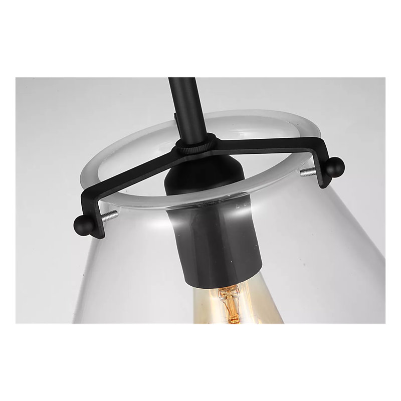 Catryn 1 - Light Single Pendant, Midnight Black