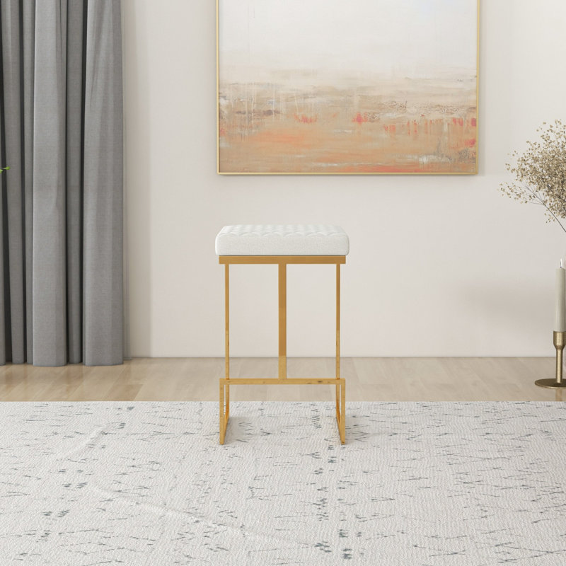 Tabouret de comptoir Joel, Beige