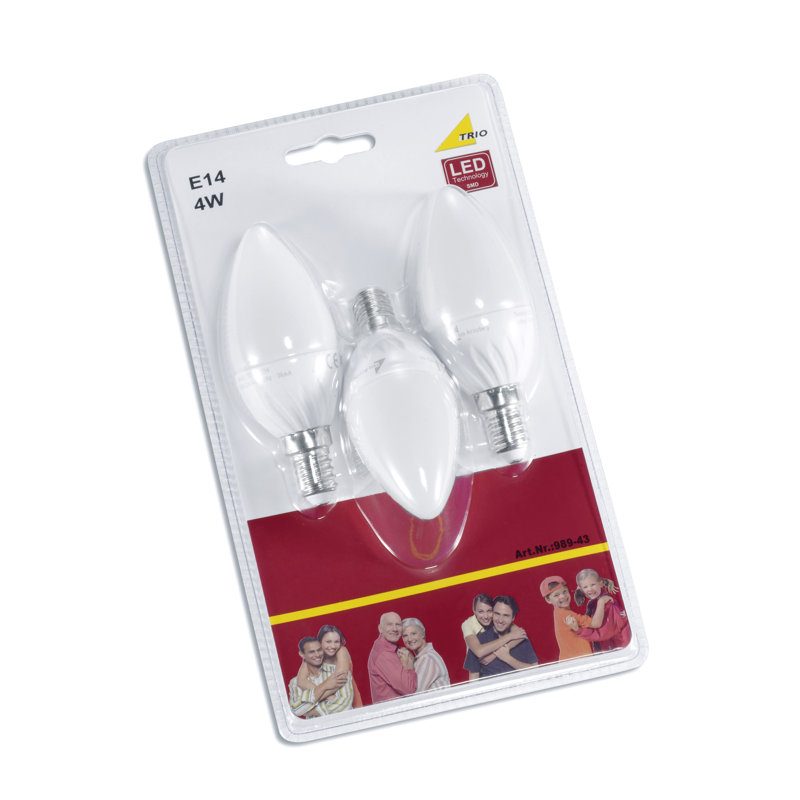 4W E14 LED Candle Light Bulb