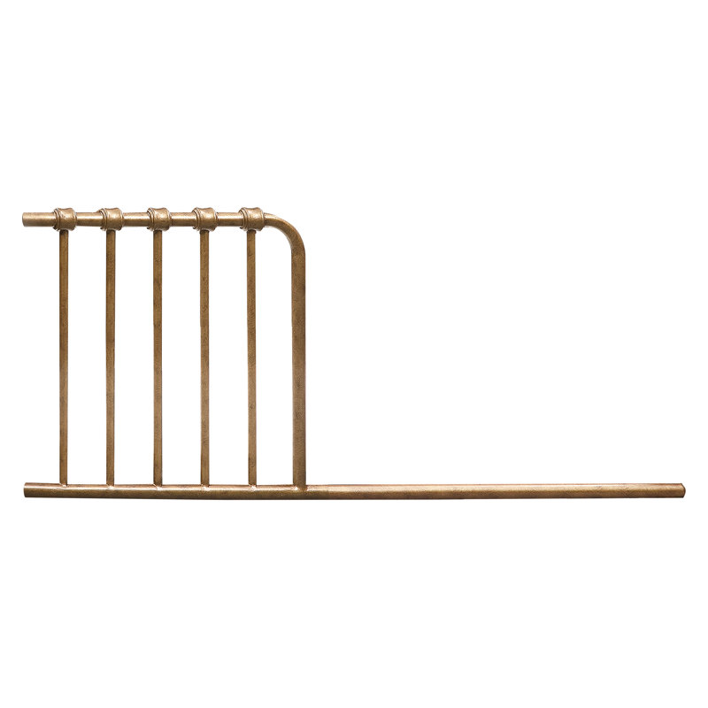 Abigail-Winston Mini Toddler Bed Conversion Kit, Vintage Gold