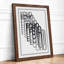 Echo in Motion Typography - Framed Print-11755211-11755210