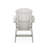Dark Gray Adirondack Chair – Sturdy HDPE Poly Lumber For Poolside, Patio, And Garden Relaxation-1811547966