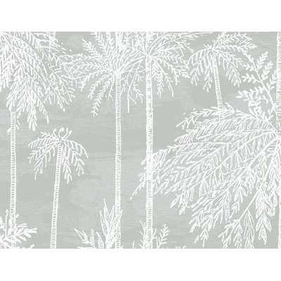 Donata Grass Cloth Floral Roll