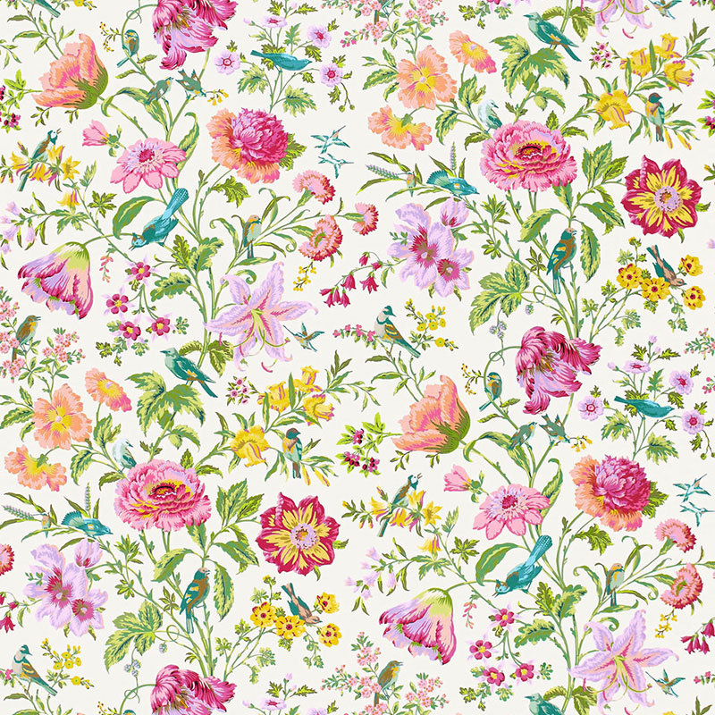Avondale Floral Fabric, Meadow