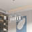 Aurora 5 - Light Chrome Pendant